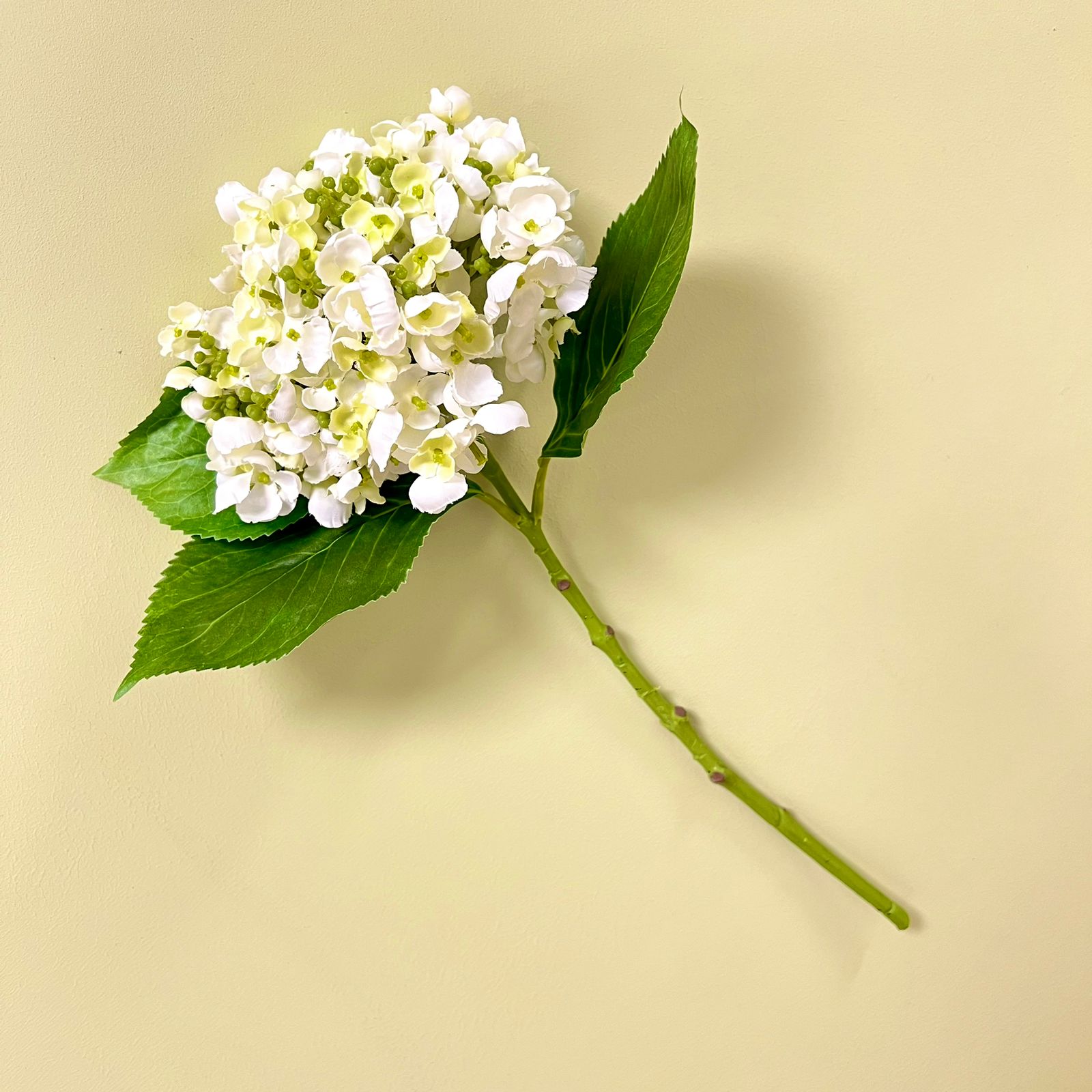 Hortensia Blanca Artificial 1 Vara