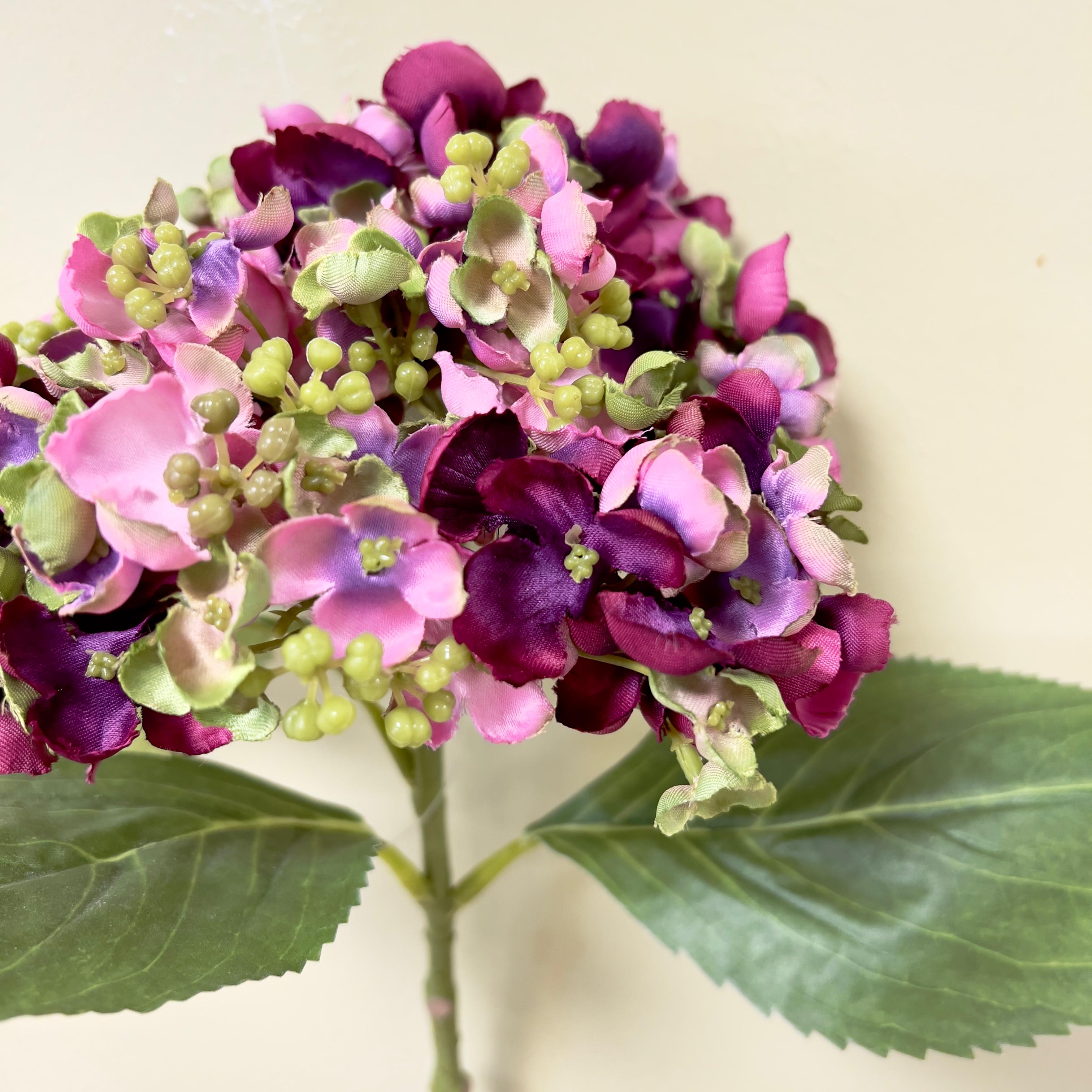 Hortensia Morada Artificial 1 Vara